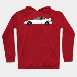 Honda Acura Integra Type R White Hoodie